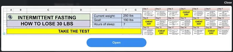 Third-party video ad playing over the Joyland Task page with Close and Open buttons