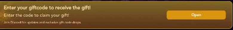 JuicyChat gift code banner pointing to Discord for code drops