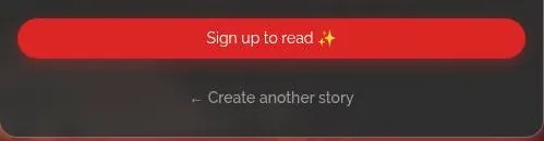RedQuill Sign up to read button under a generated guest story